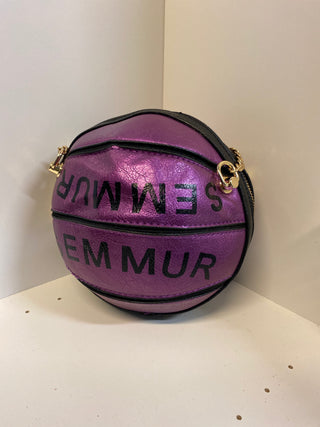 Purple Basketball Bag - The Vault by Sacha