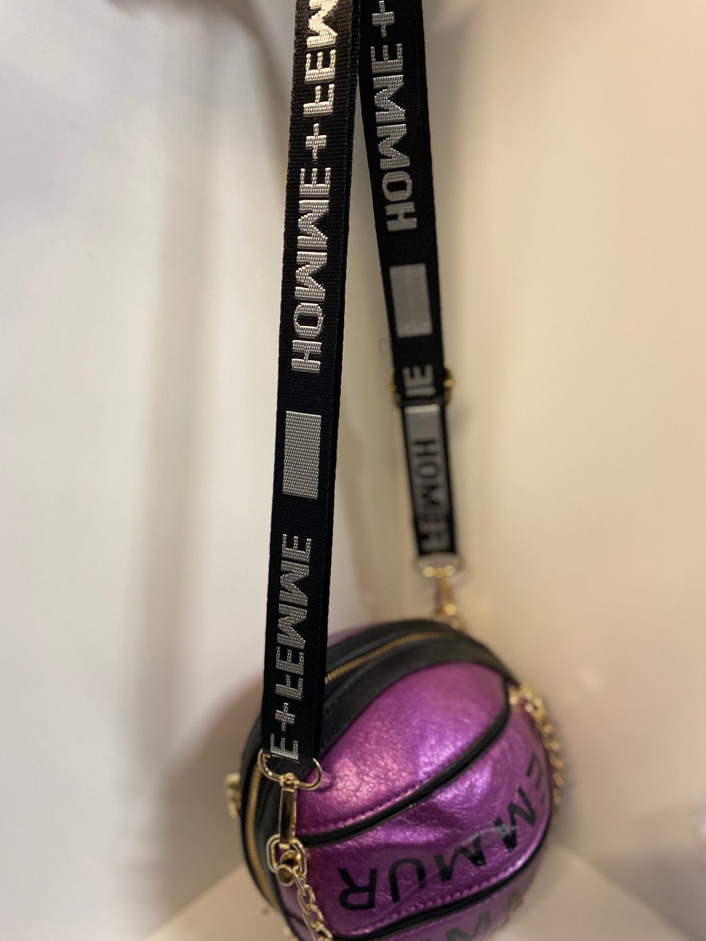 Purple Basketball Bag - The Vault by Sacha