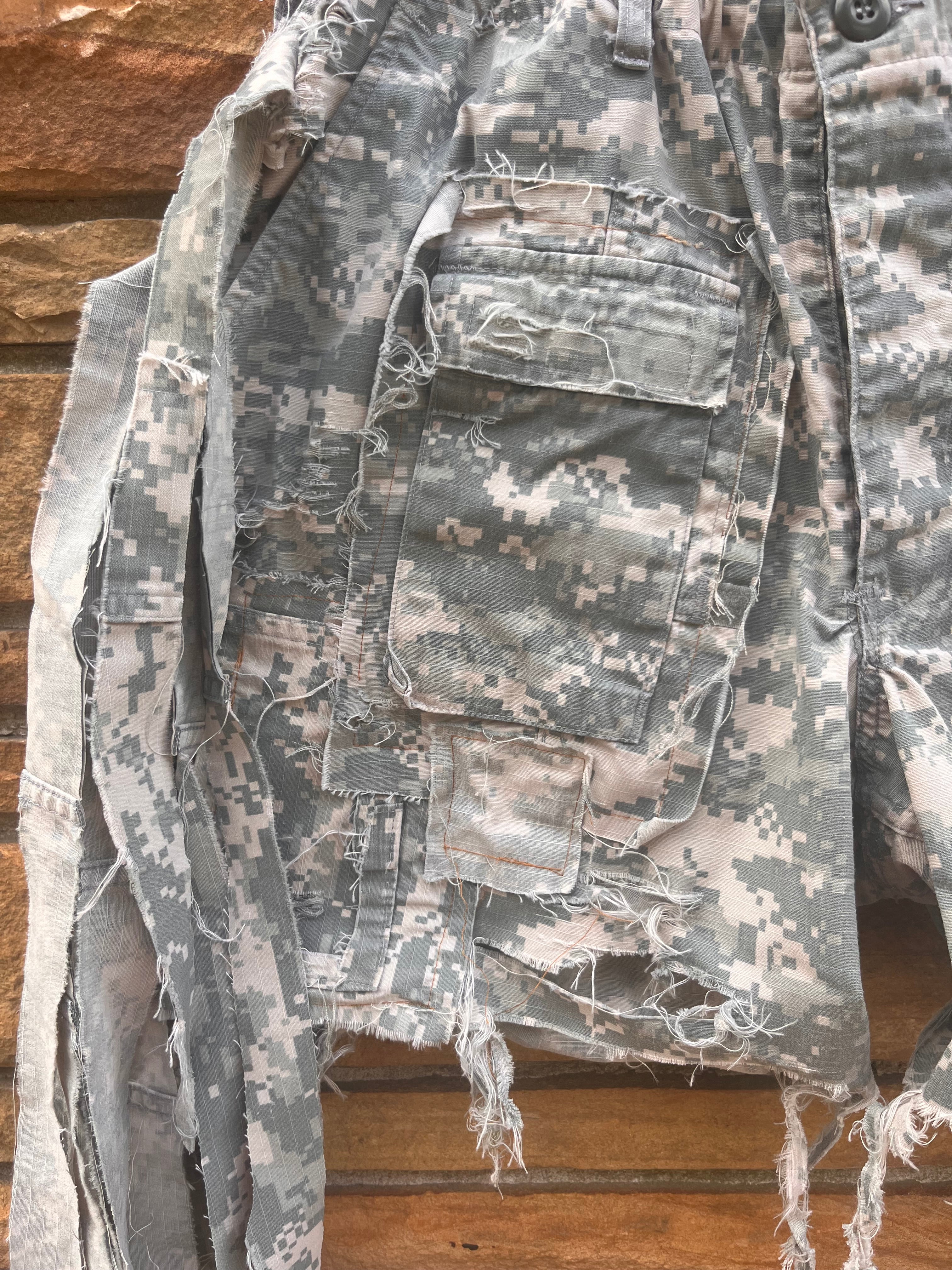 Camo Fringe Bermuda B - The Vault by Sacha