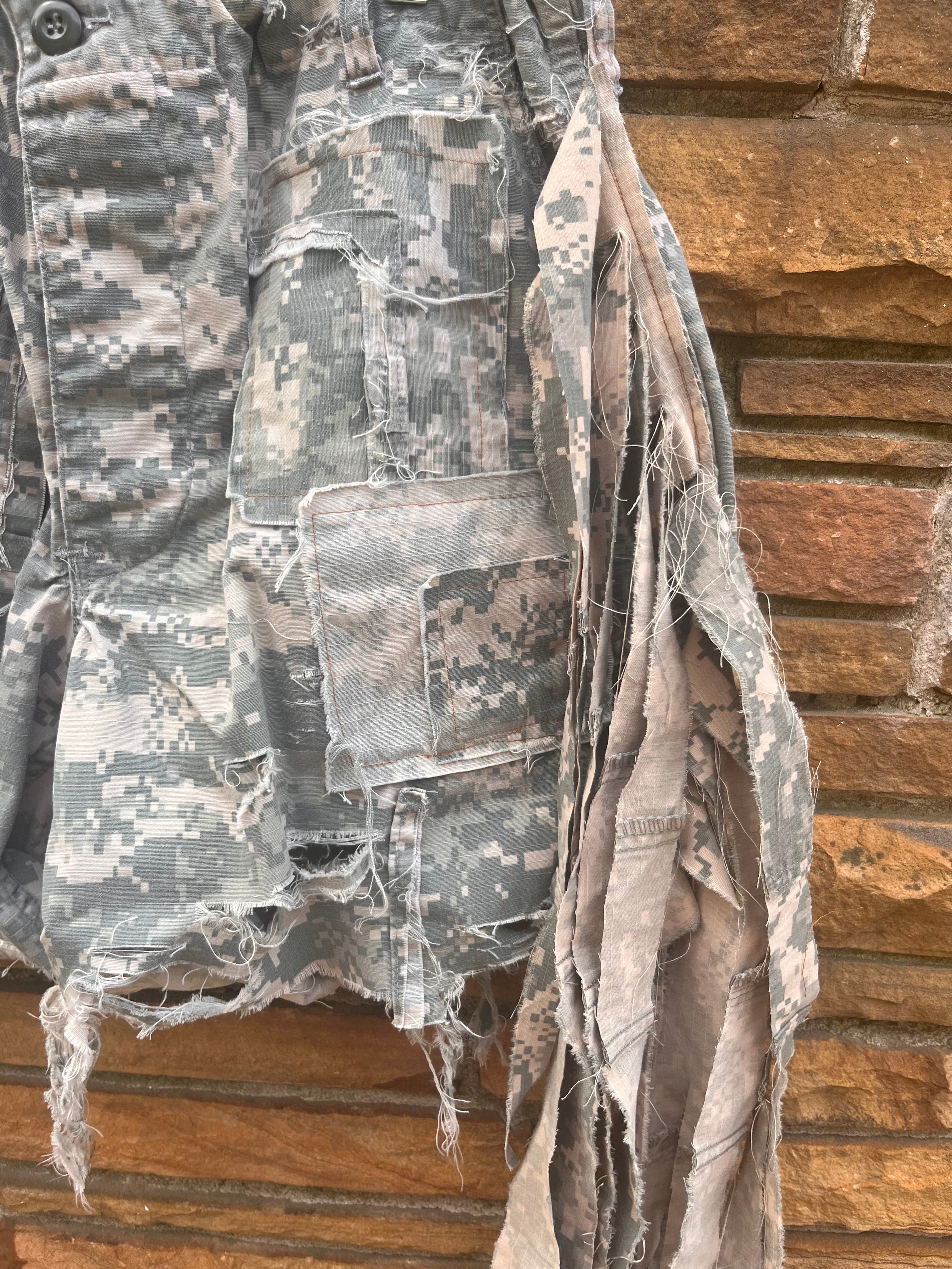 Camo Fringe Bermuda B - The Vault by Sacha