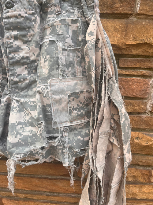 Camo Fringe Bermuda B - The Vault by Sacha