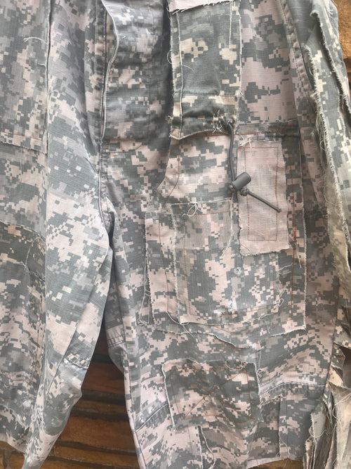 Camo Fringe Bermuda C - The Vault by Sacha