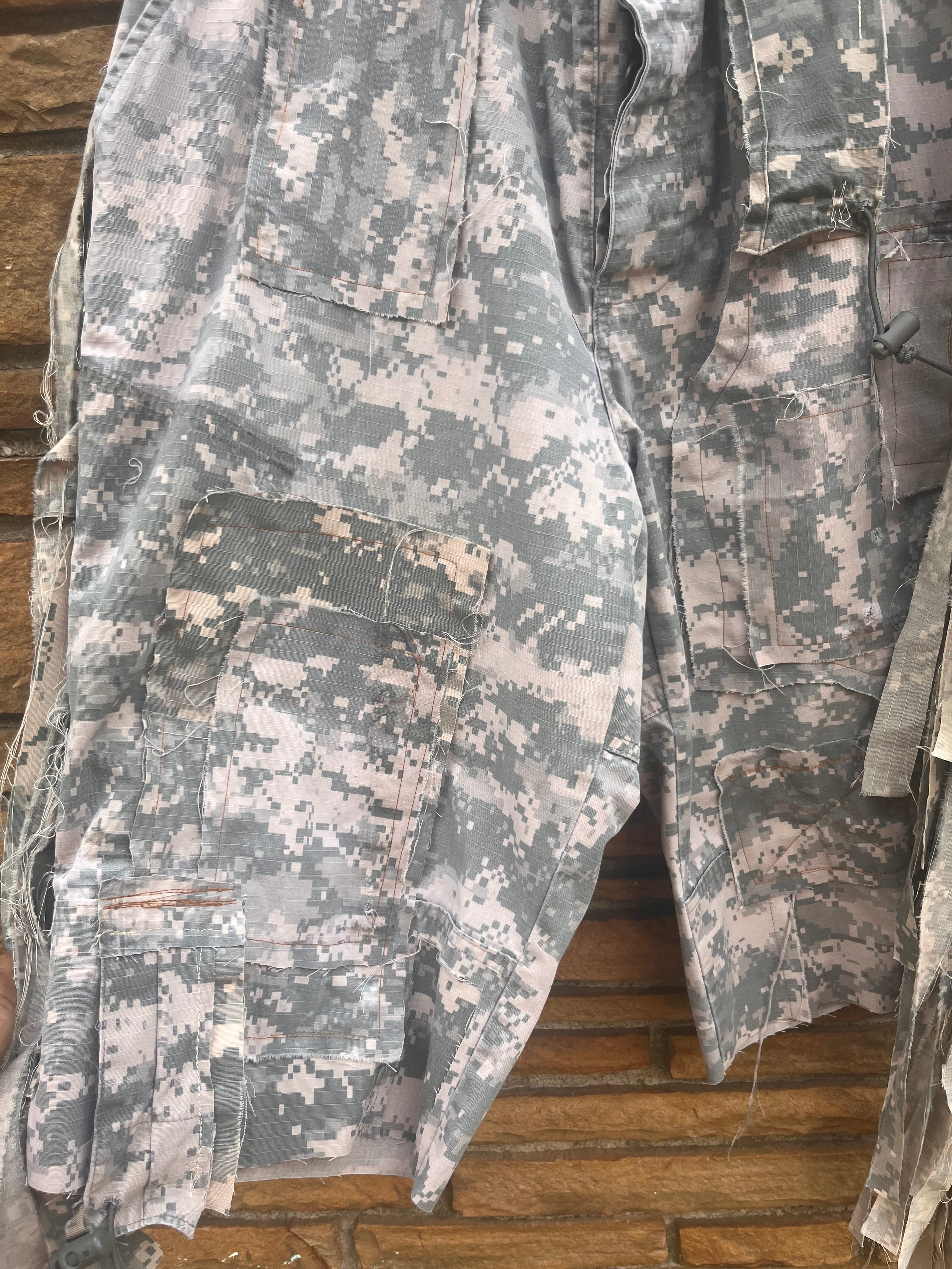 Camo Fringe Bermuda C - The Vault by Sacha