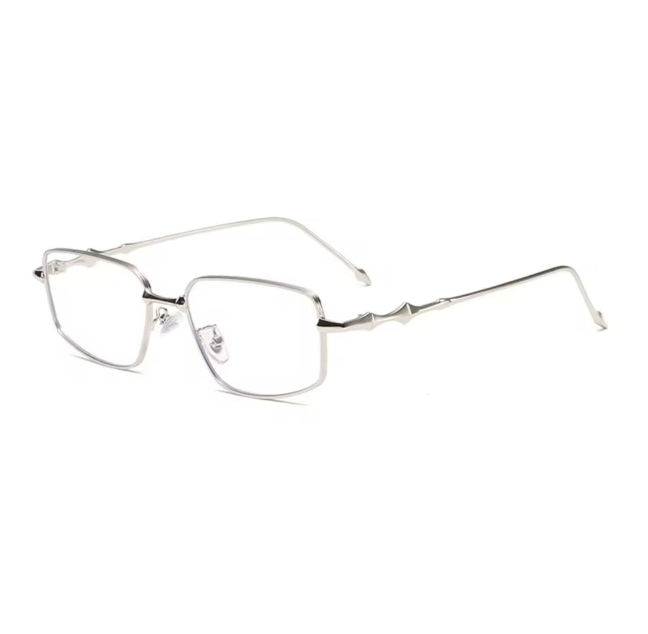 Silver Metal Frame Glasses - The Vault by Sacha