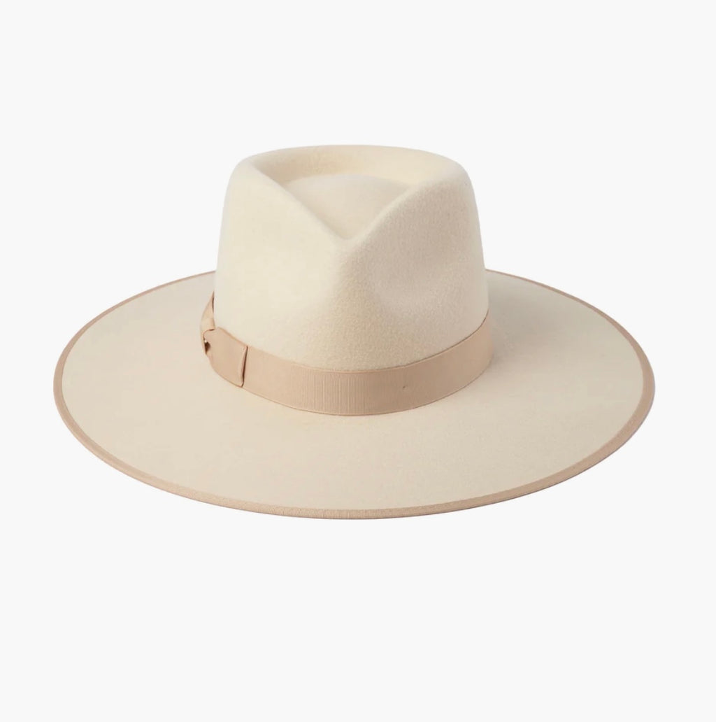 Ivory Fedora Hat - The Vault by Sacha