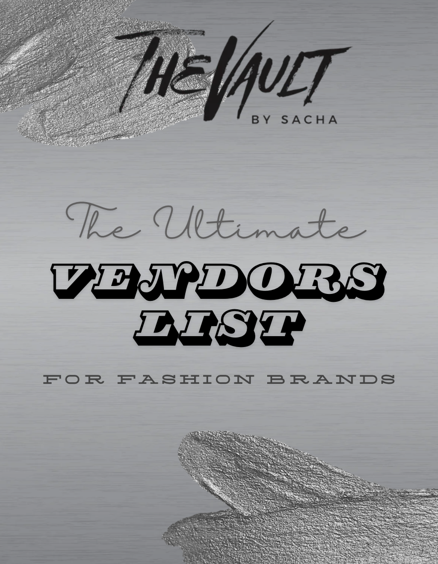 🔥 THE VAULT BY SACHA'S VENDOR'S LIST🔥 - The Vault by Sacha