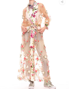 Floral Fantasy Kimono