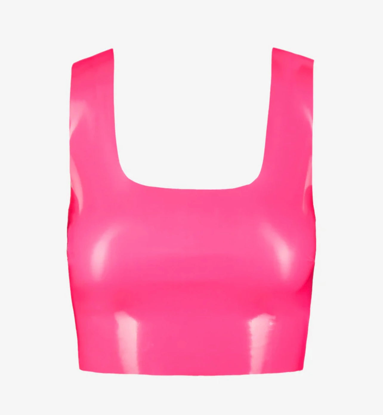 Barbie Patent Crop (TOP ONLY)