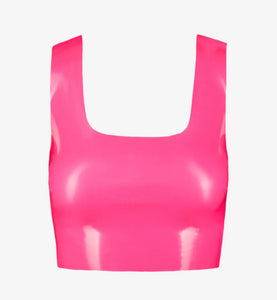 Barbie Patent Crop (TOP ONLY)