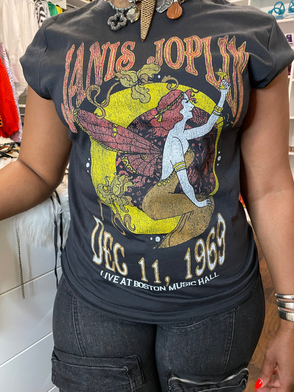 Janis Joplin 1969 graphic Tee | FINAL SALE - The Vault by Sacha