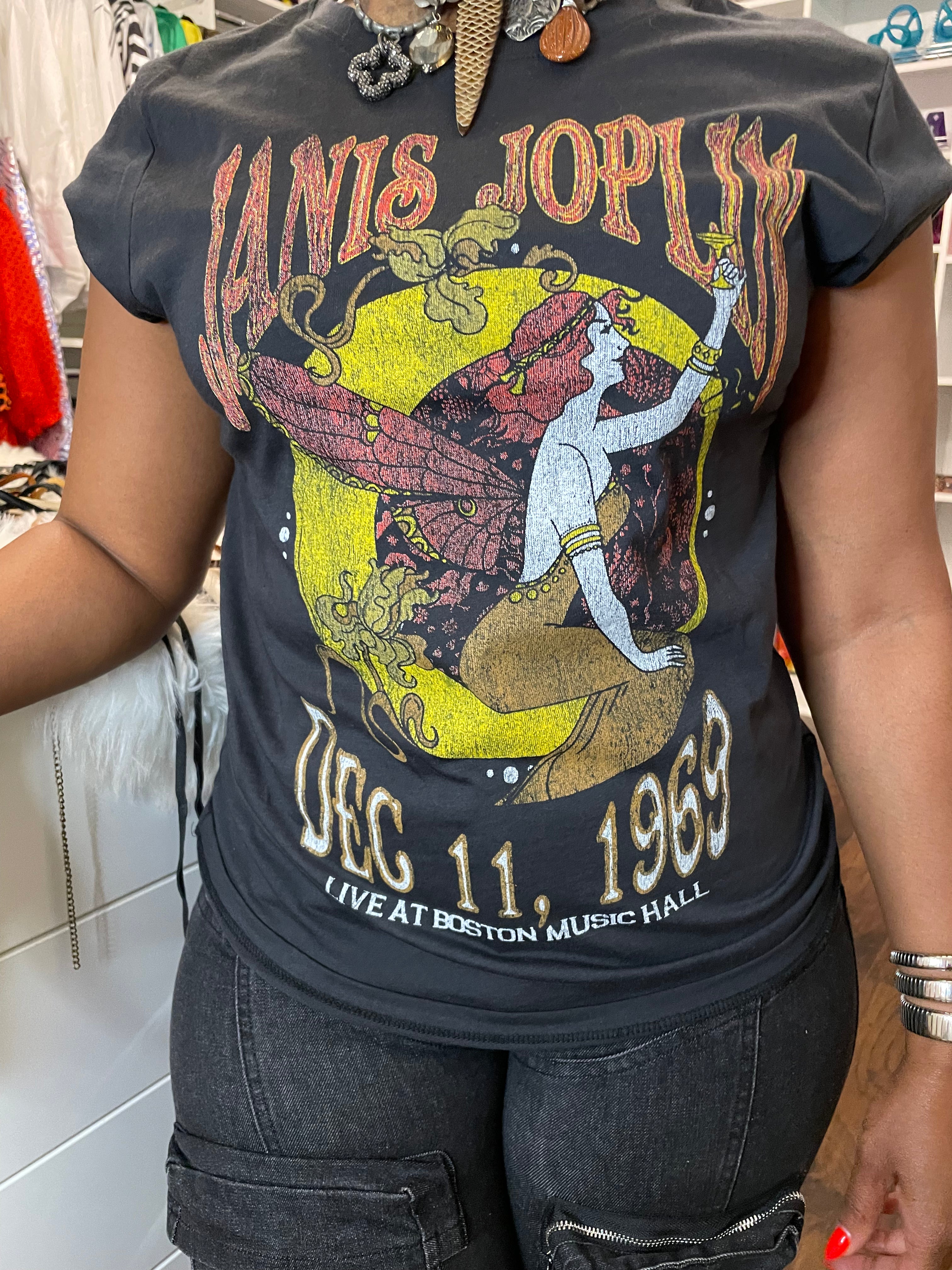 Janis Joplin 1969 graphic Tee | FINAL SALE - The Vault by Sacha