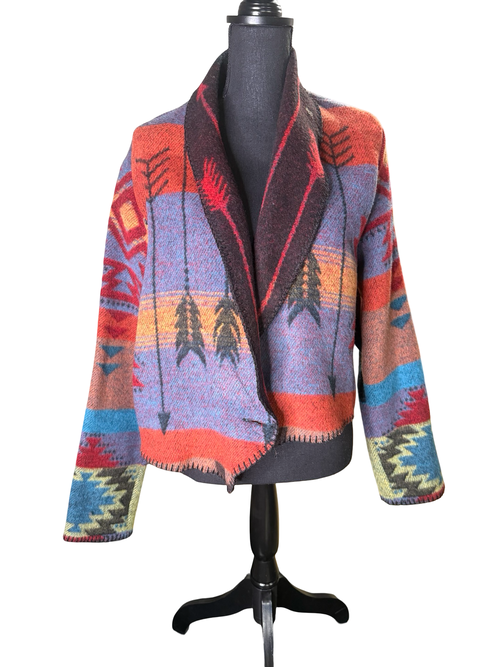 Arrow Print Jacket - The Vault by Sacha