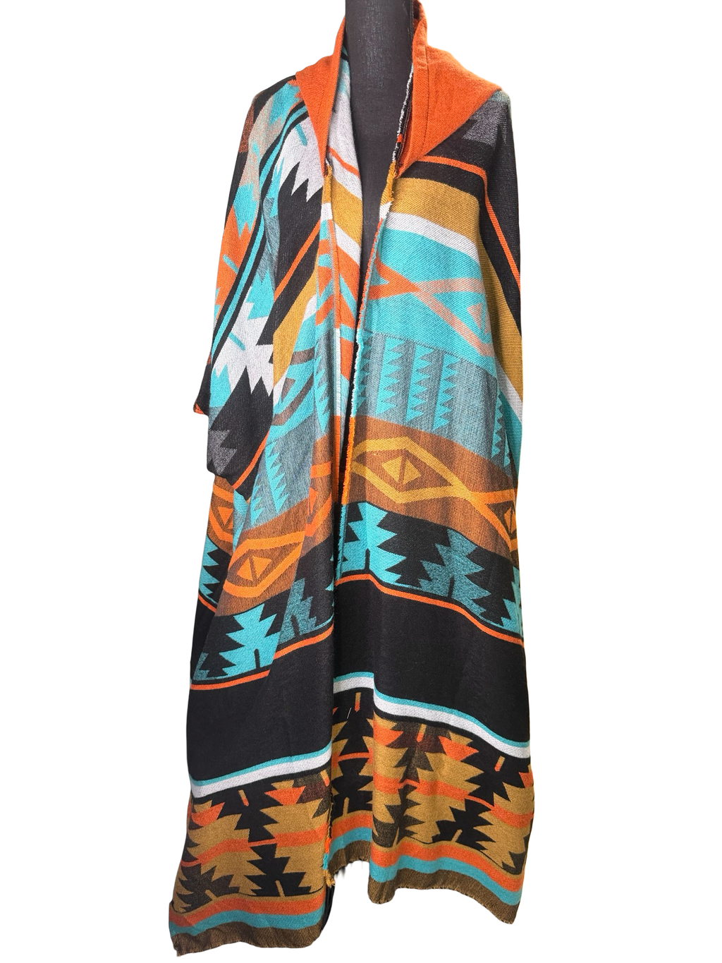 Aztec Hooded Wrap - The Vault by Sacha
