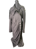 Button-Front Layered Trench - The Vault by Sacha