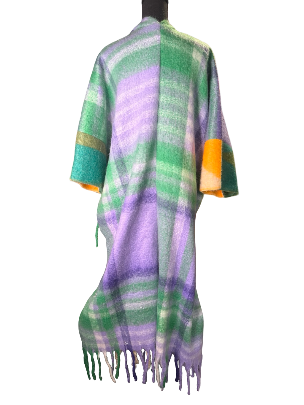 Multicolor Plaid Wrap - The Vault by Sacha