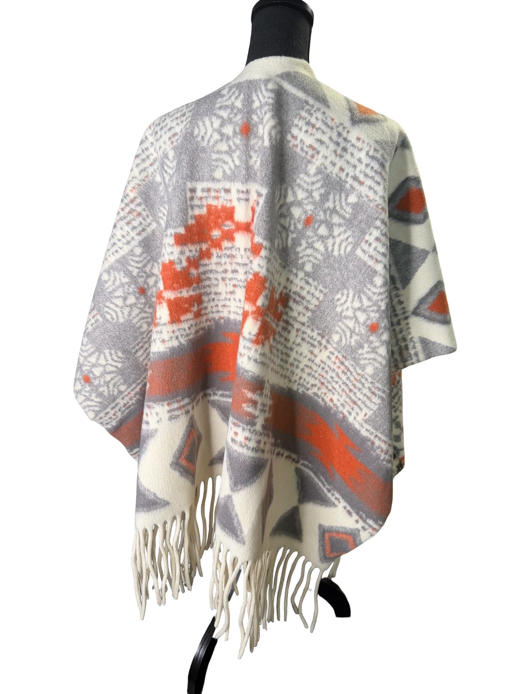 Fringe Wrap Ponco - The Vault by Sacha