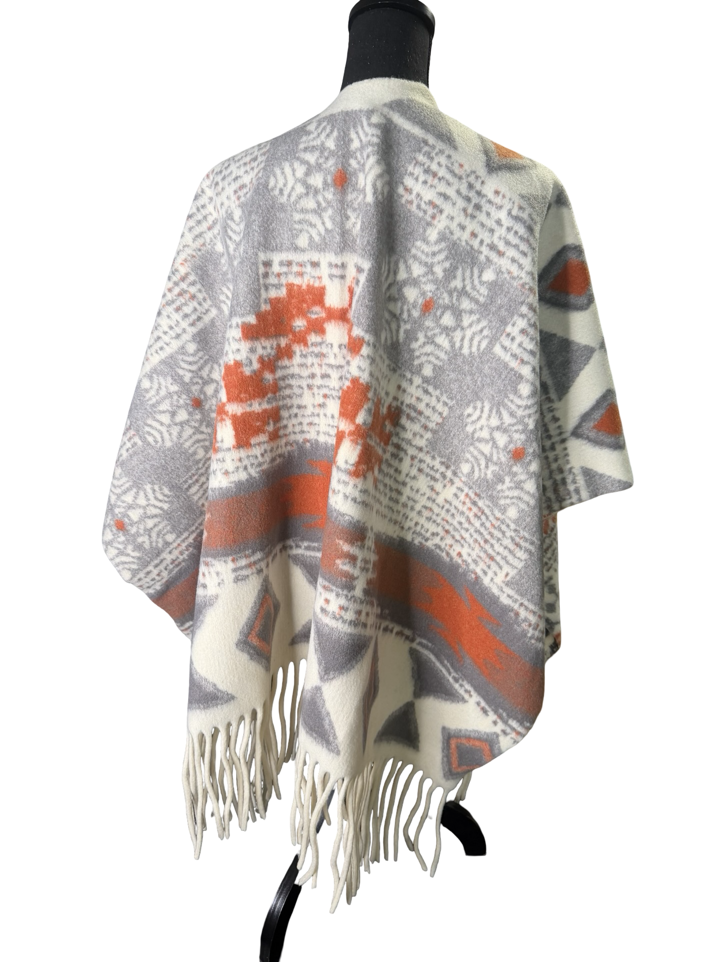 Fringe Wrap Ponco - The Vault by Sacha