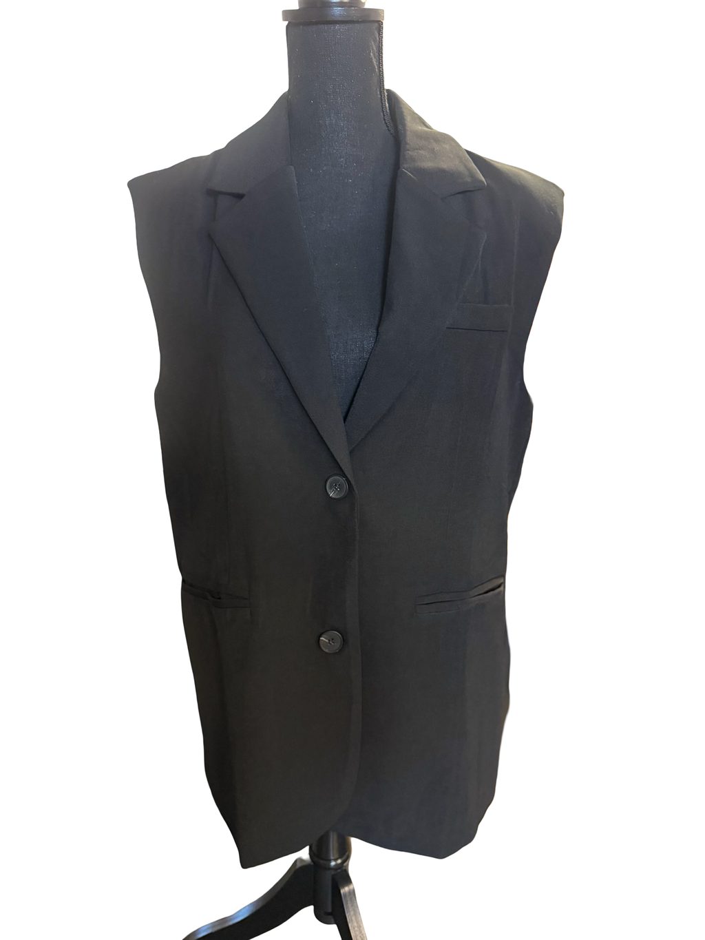 Sleeveless Blazer - The Vault by Sacha