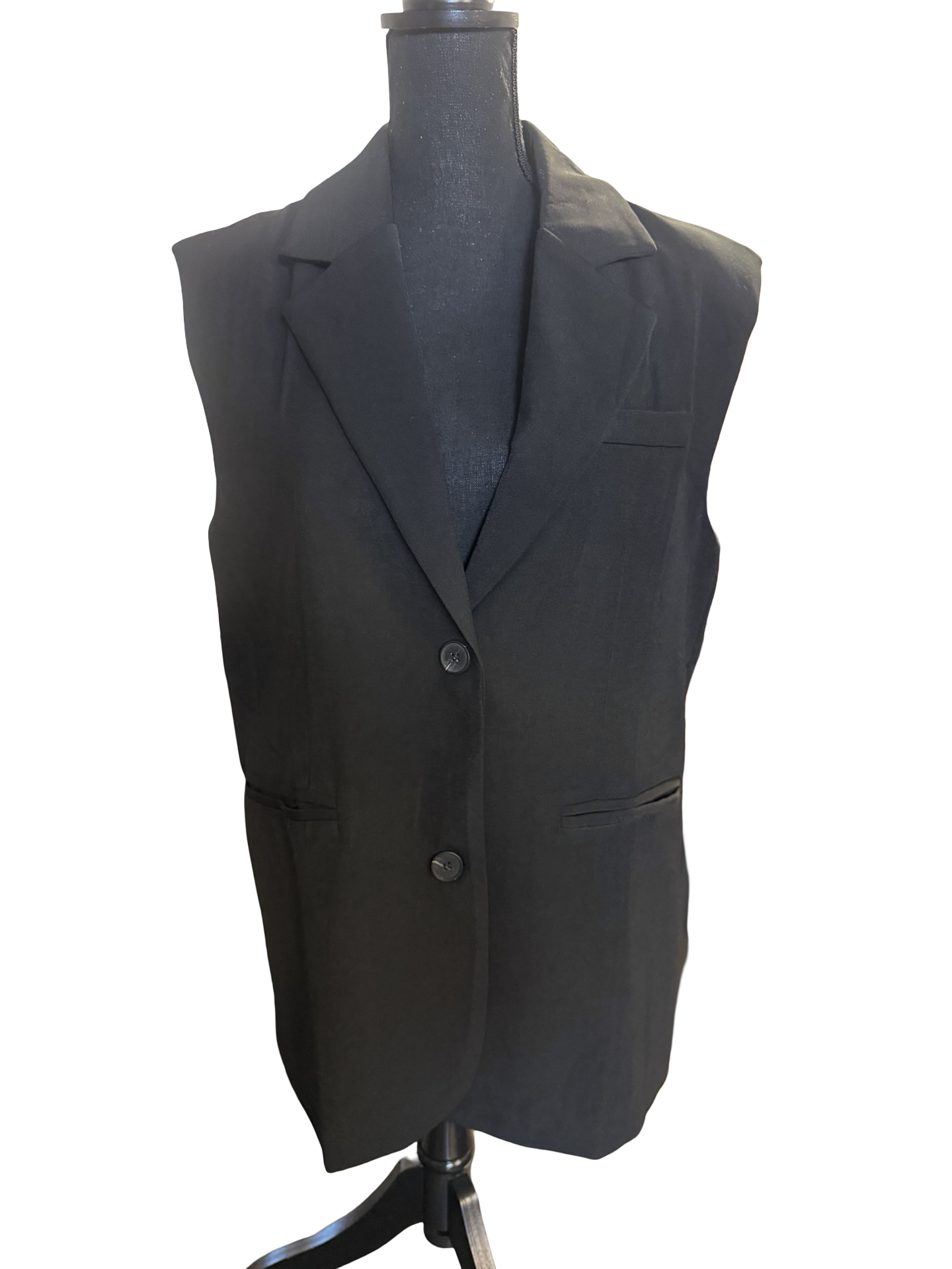 Sleeveless Blazer - The Vault by Sacha