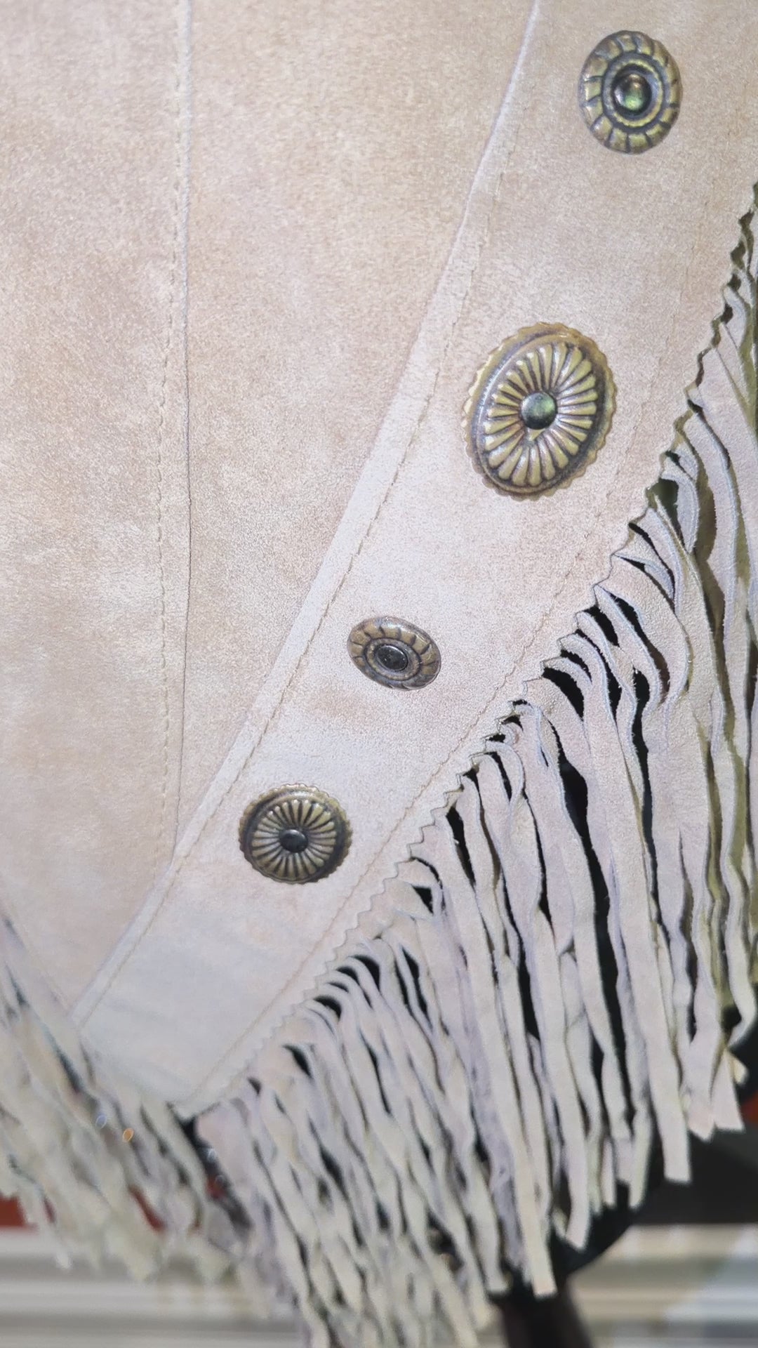 Wild West One-of-a-Kind Fringe Poncho
