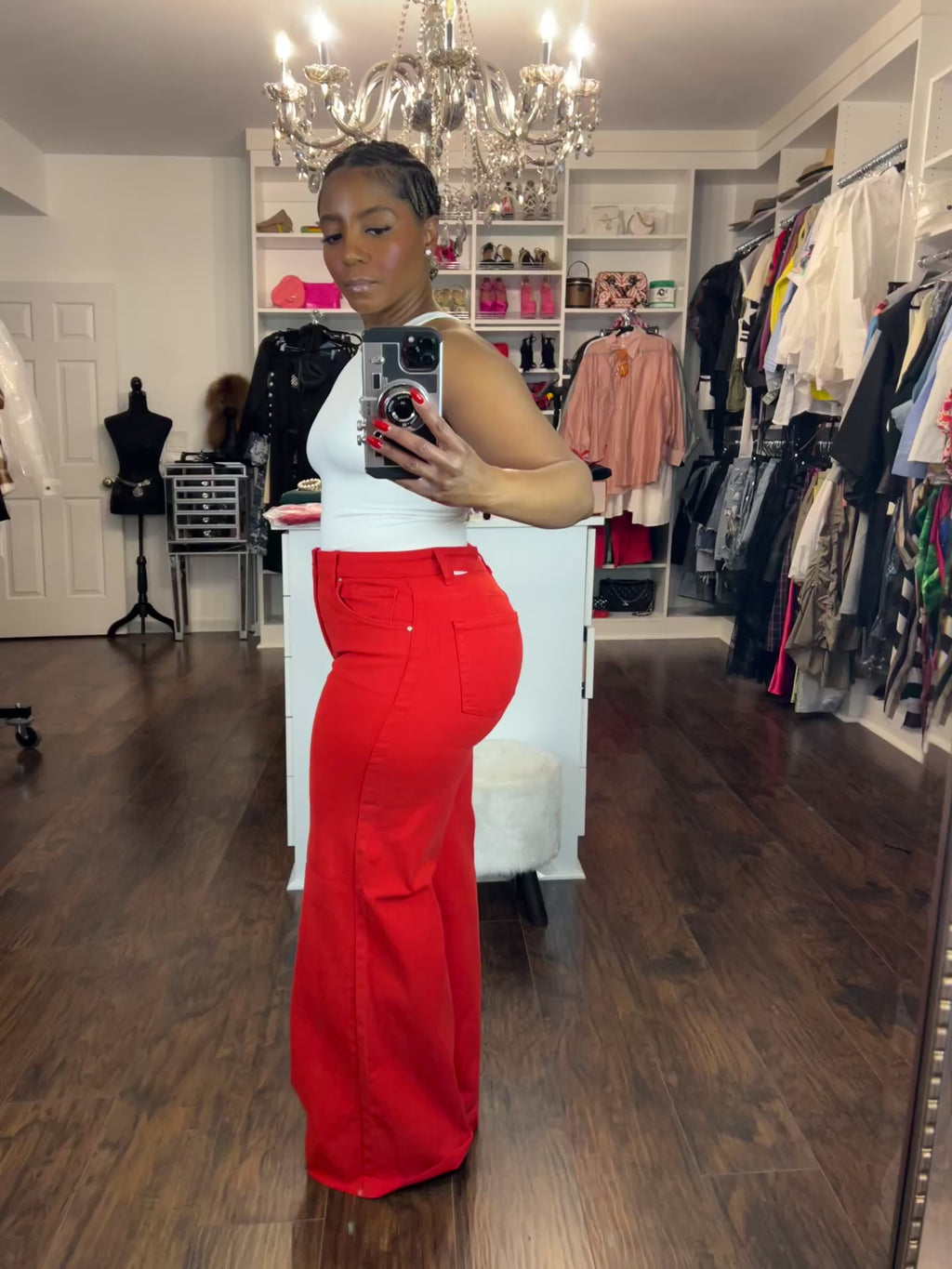 Elevated Ease High Waist Wide Leg Jeans
