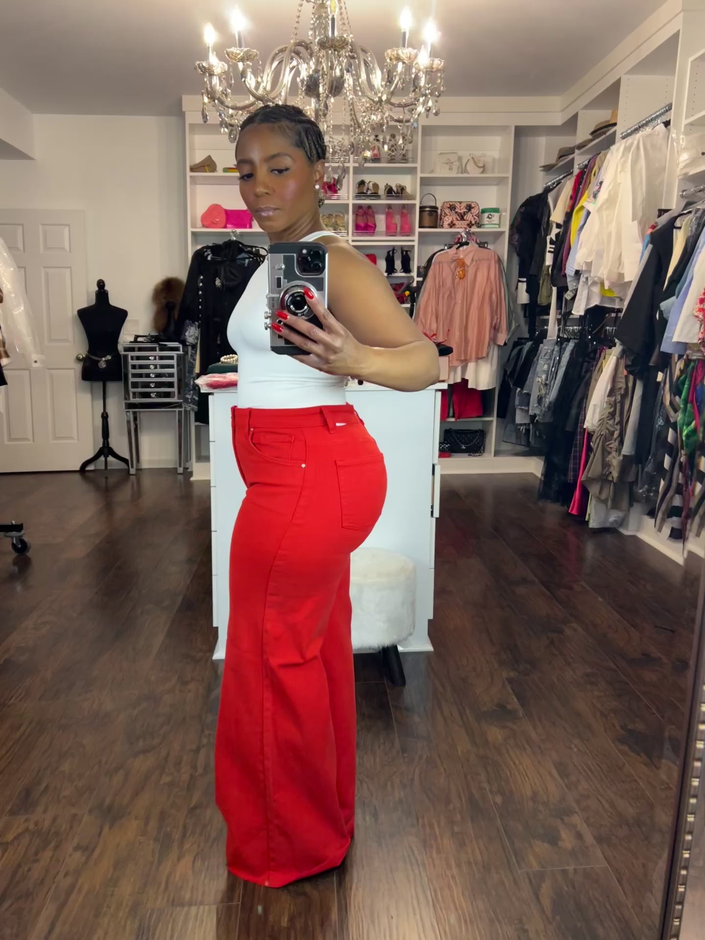Elevated Ease High Waist Wide Leg Jeans