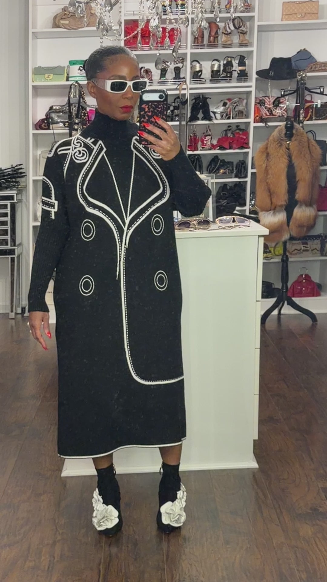 Outline Premium Knit Dress