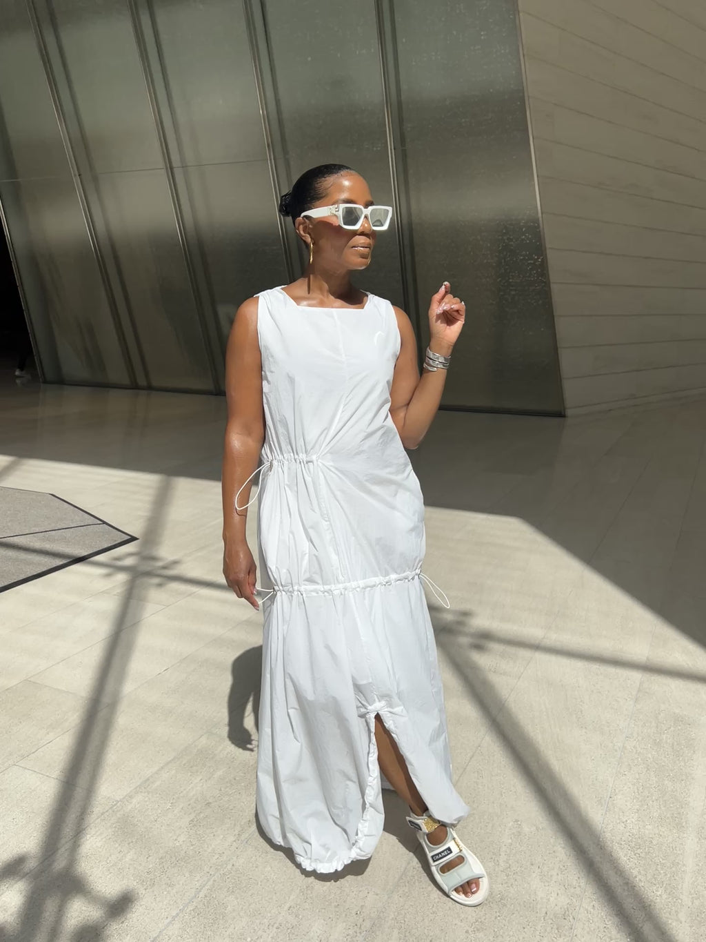 Sky Club Parachute Dress