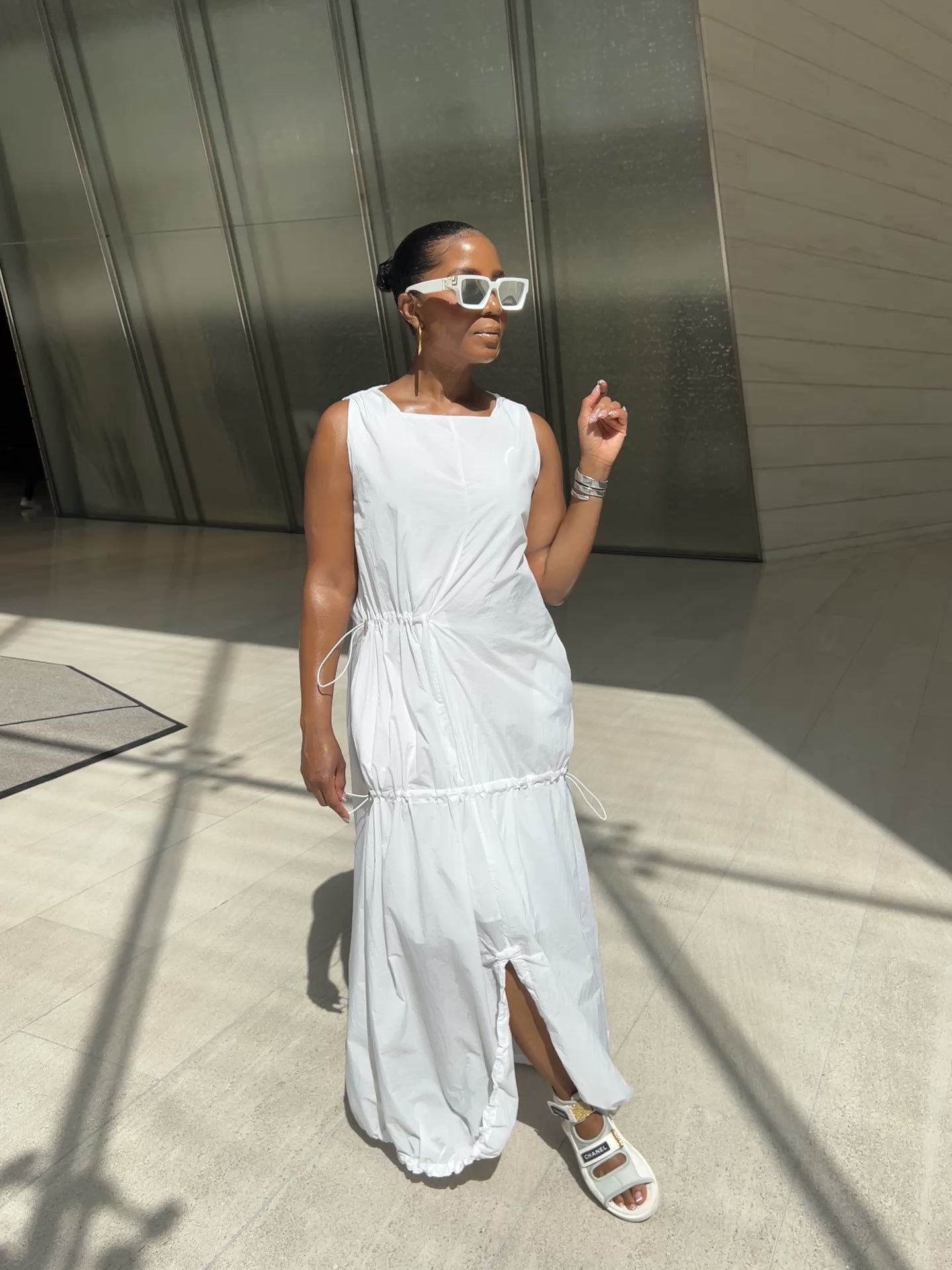 Sky Club Parachute Dress