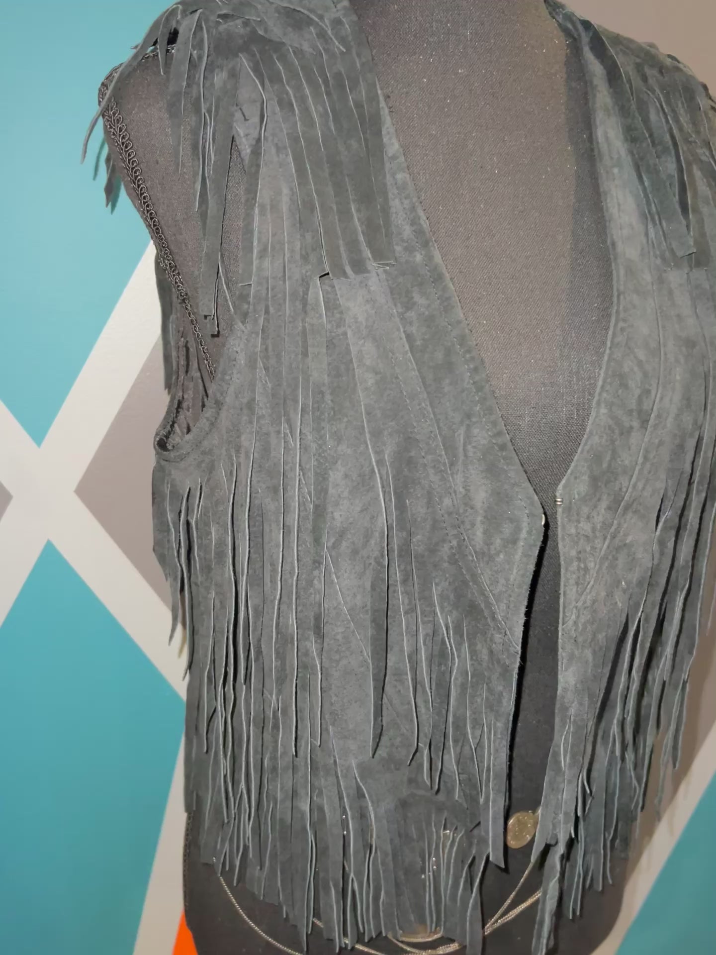 Fringe Suede Vest