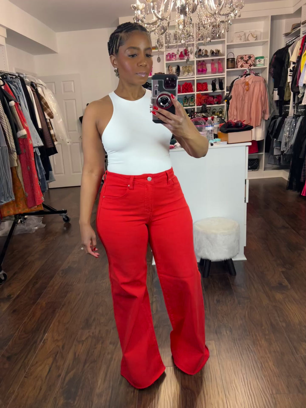 Elevated Ease High Waist Wide Leg Jeans
