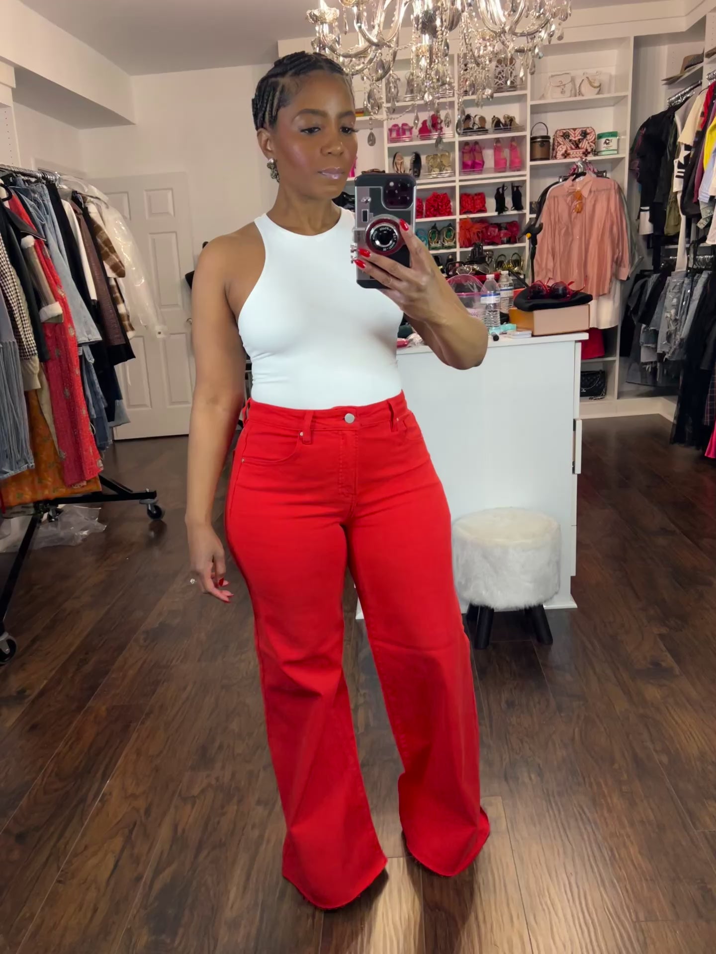 Elevated Ease High Waist Wide Leg Jeans