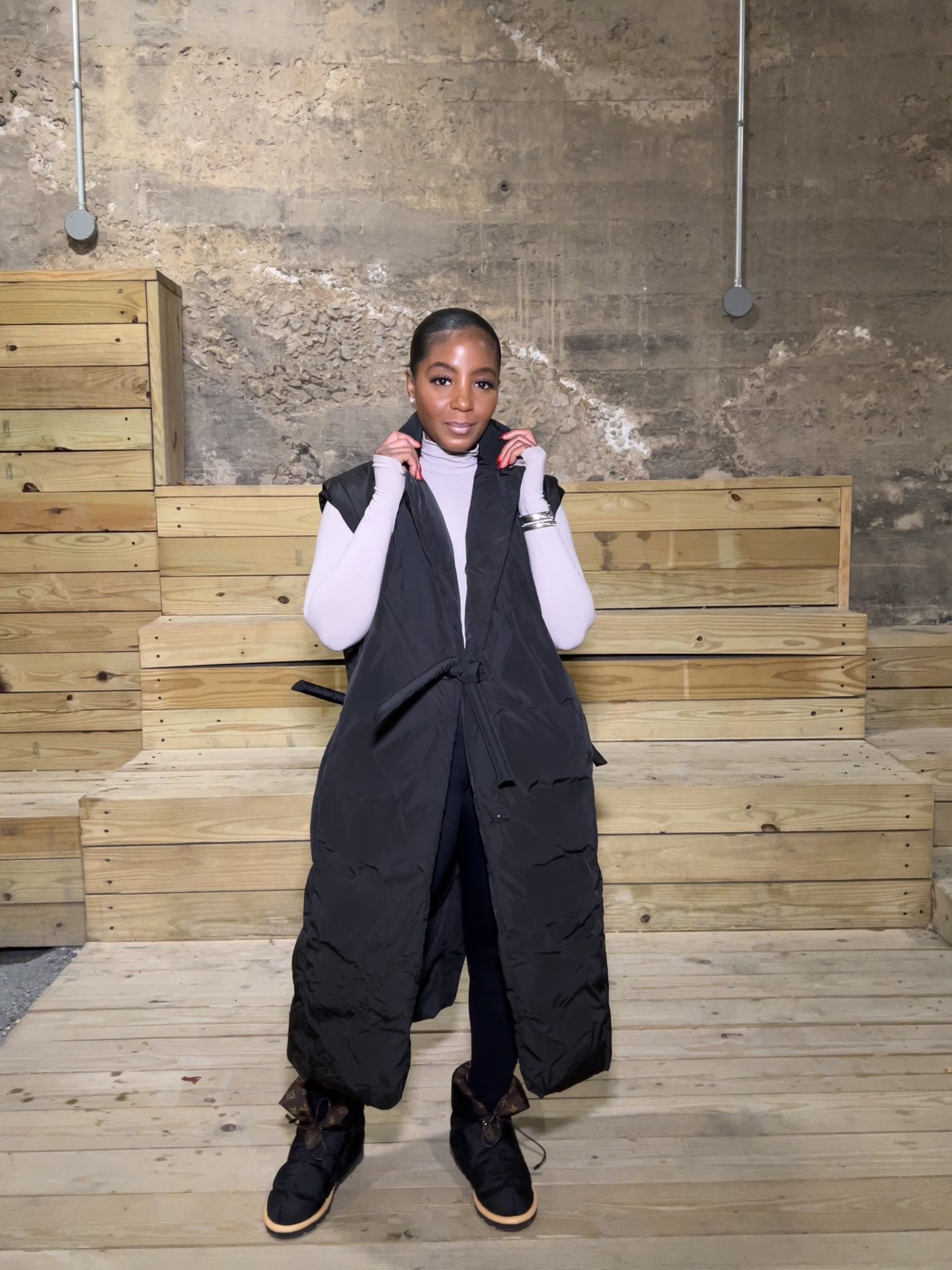 Convertible Puffer Coat
