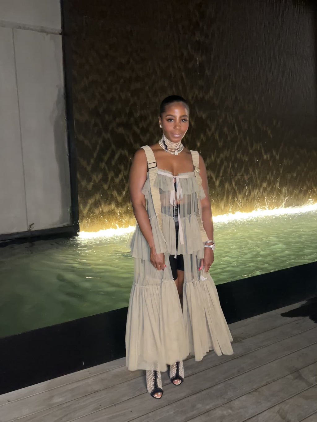 Tulle Ribbon Top/Dress