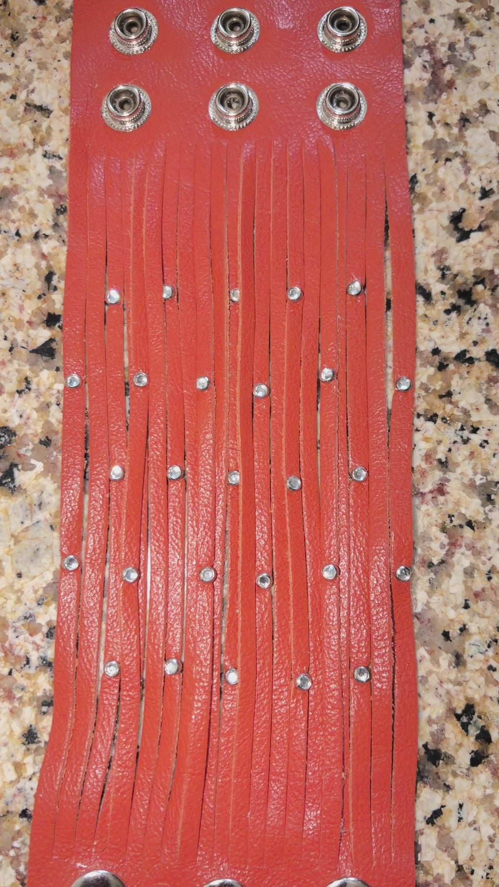 Fringe cuff bracelets