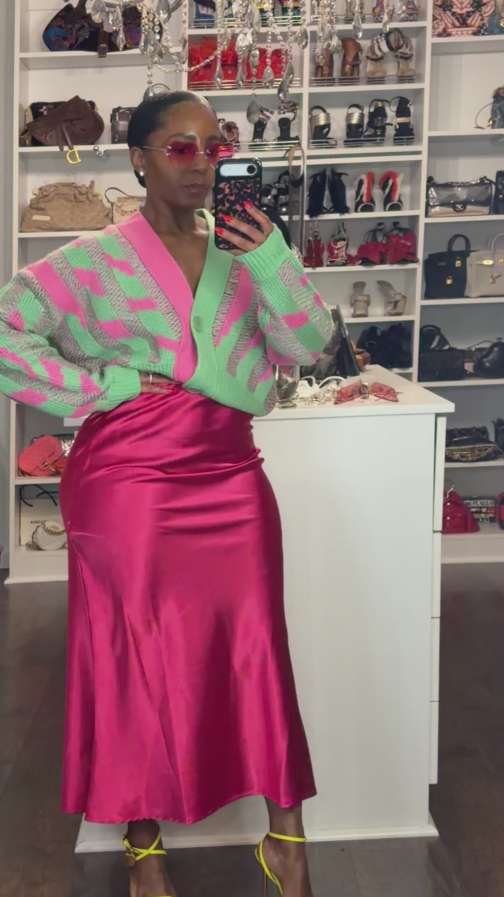 Watermelon cardigan