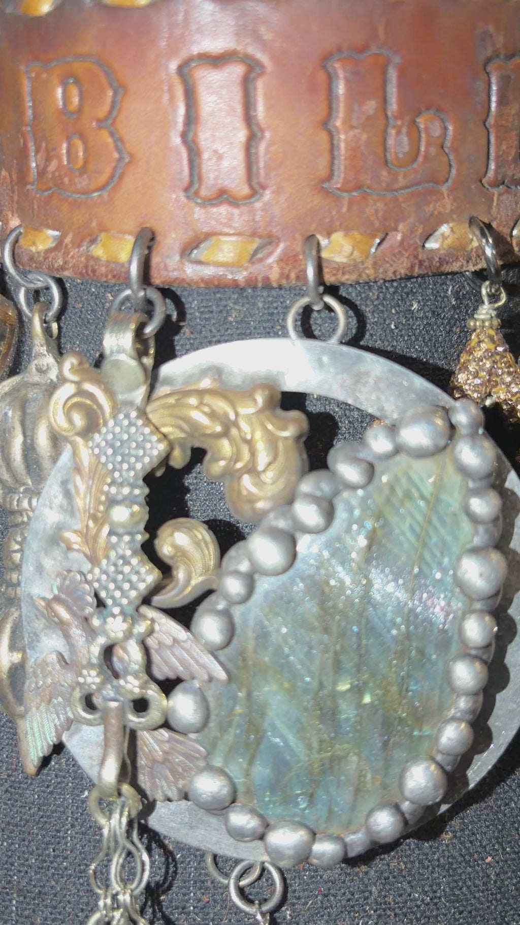 Wild Bill Handmade Leather Choker