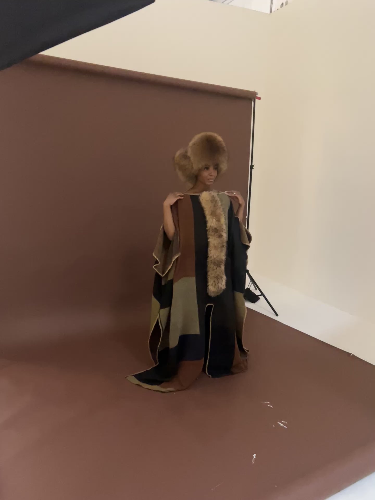 Empress Fur Kimono/Poncho