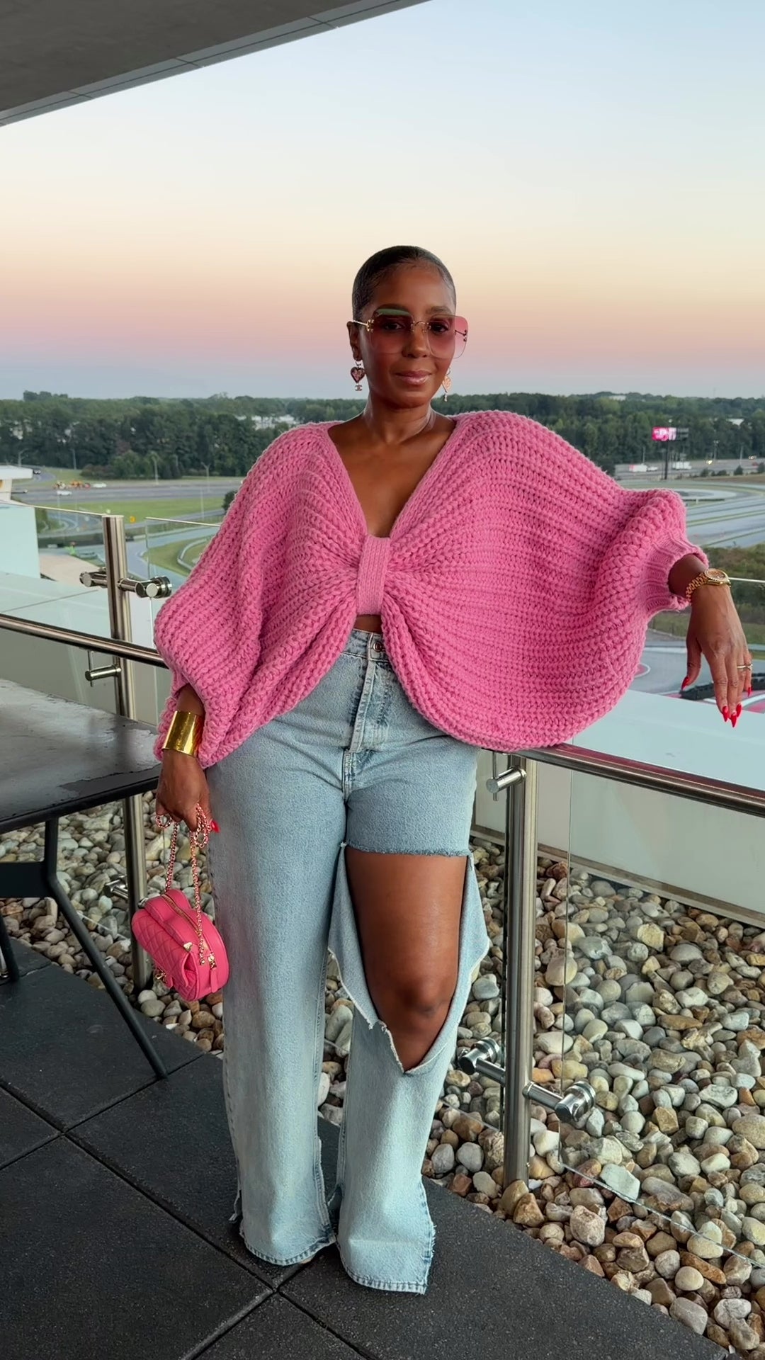 Pink Obsession Chunky Knit Sweater 💕