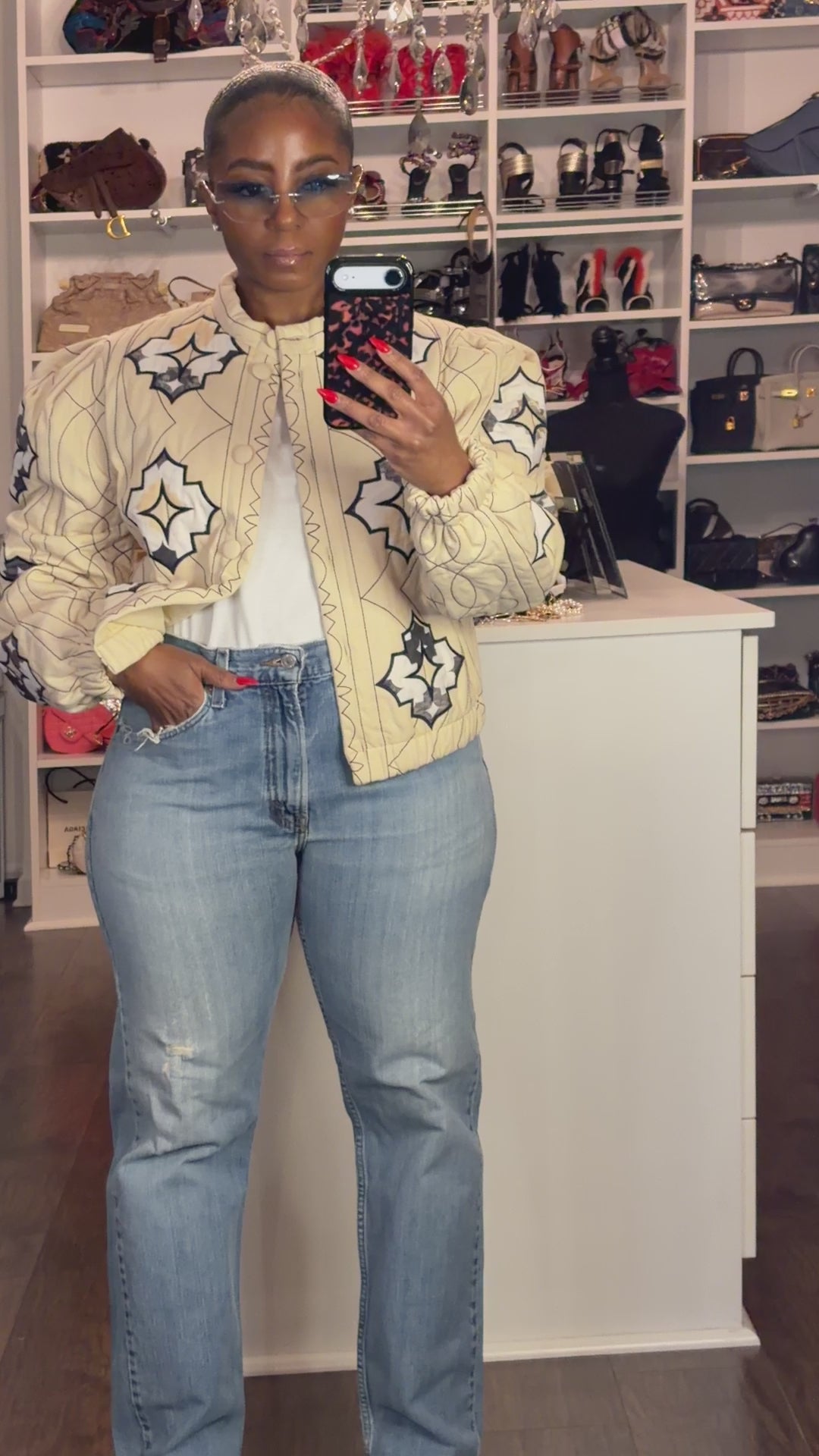 Bohemian Embroidered Quilted Jacket