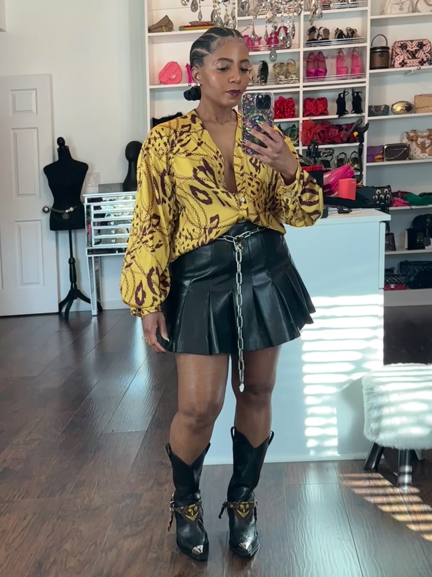 Chain Blouse