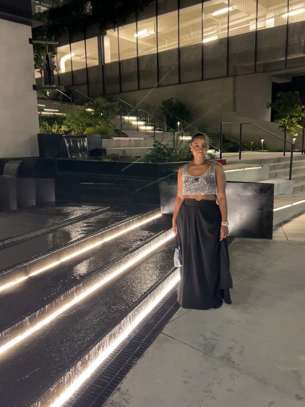 Black Drape Pants 6/20