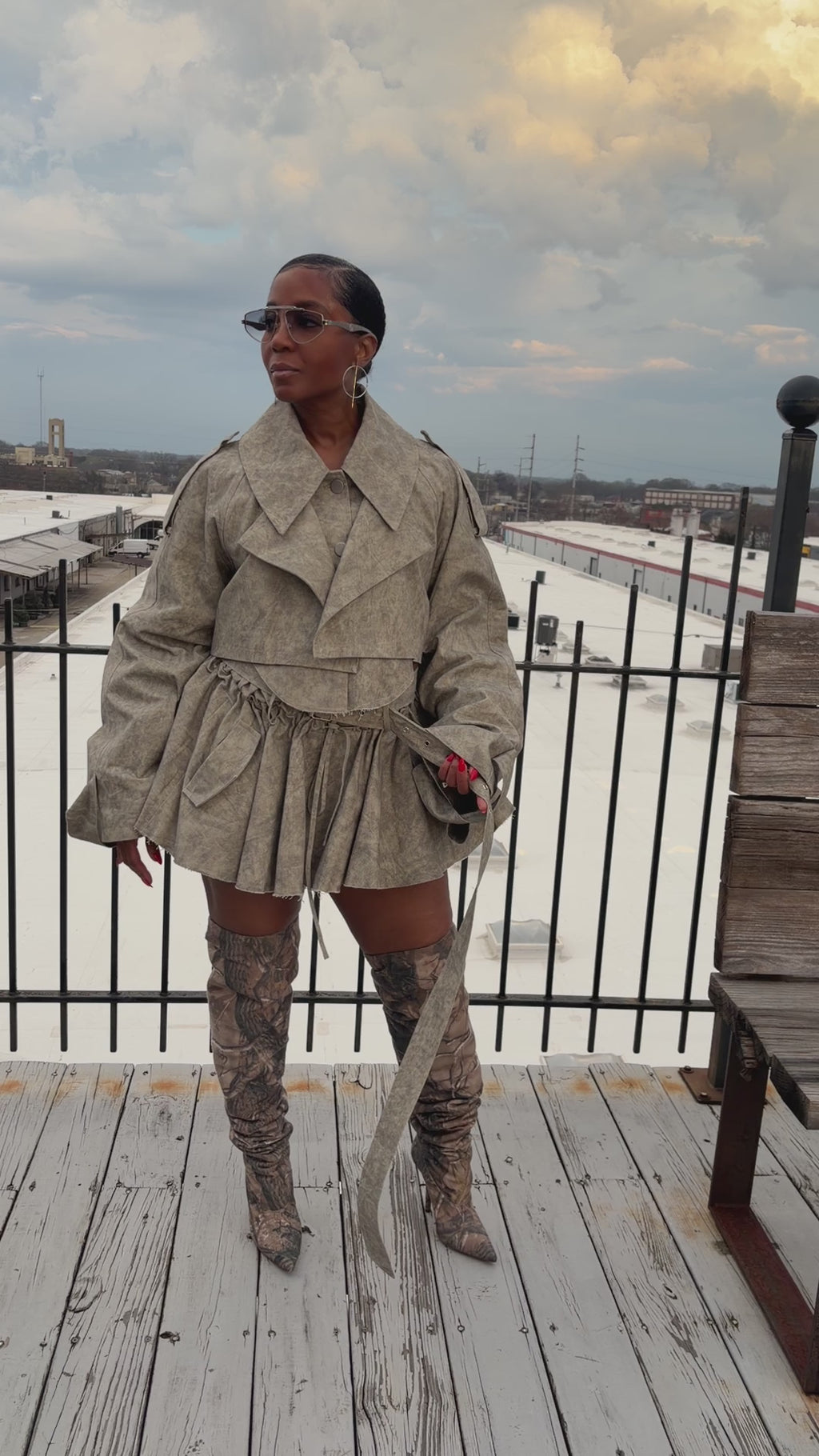 The Architectural Trench Duo