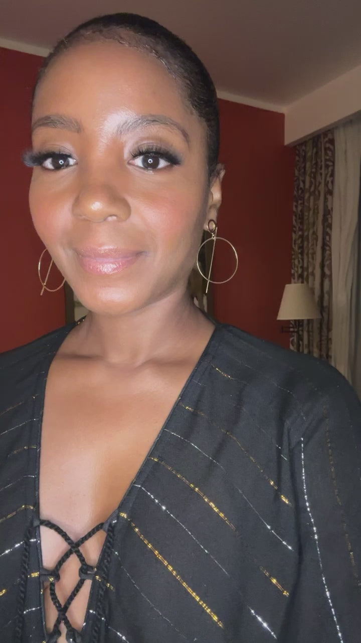 Across the globe earrings