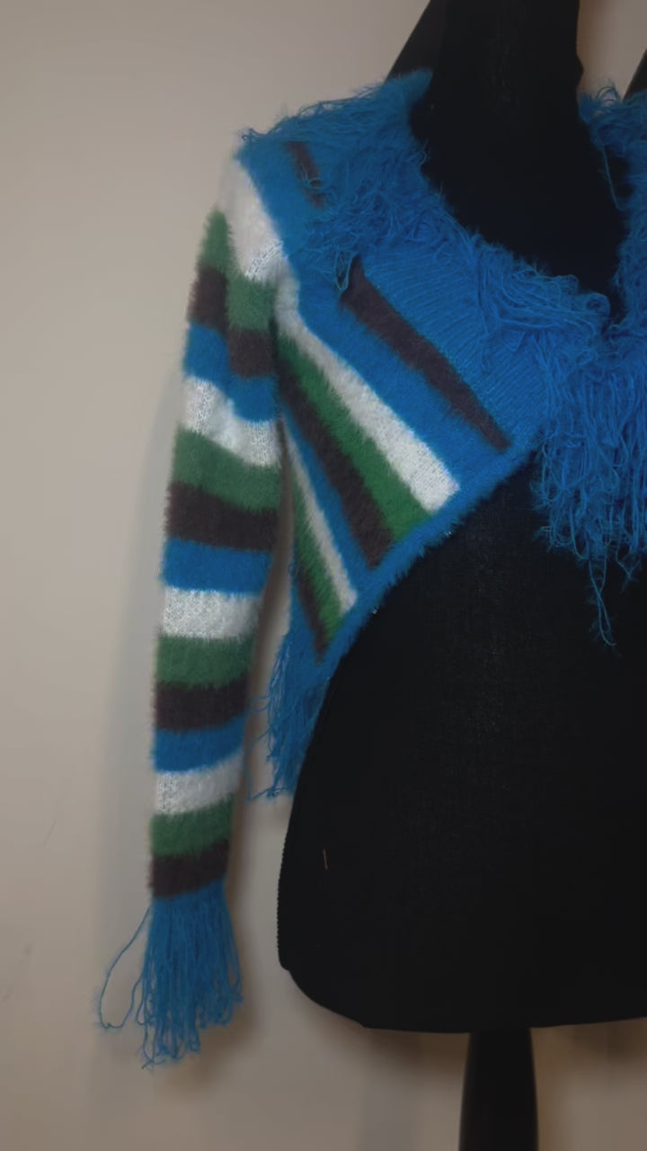 Blue Stripe Sweater | SIZE S | FINAL SALE