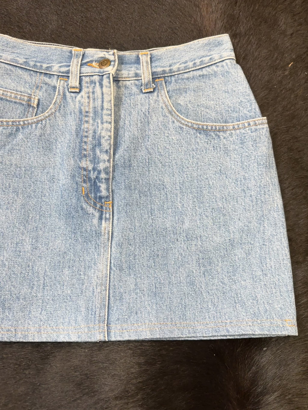 Moschino Denim Mini Skirt W26