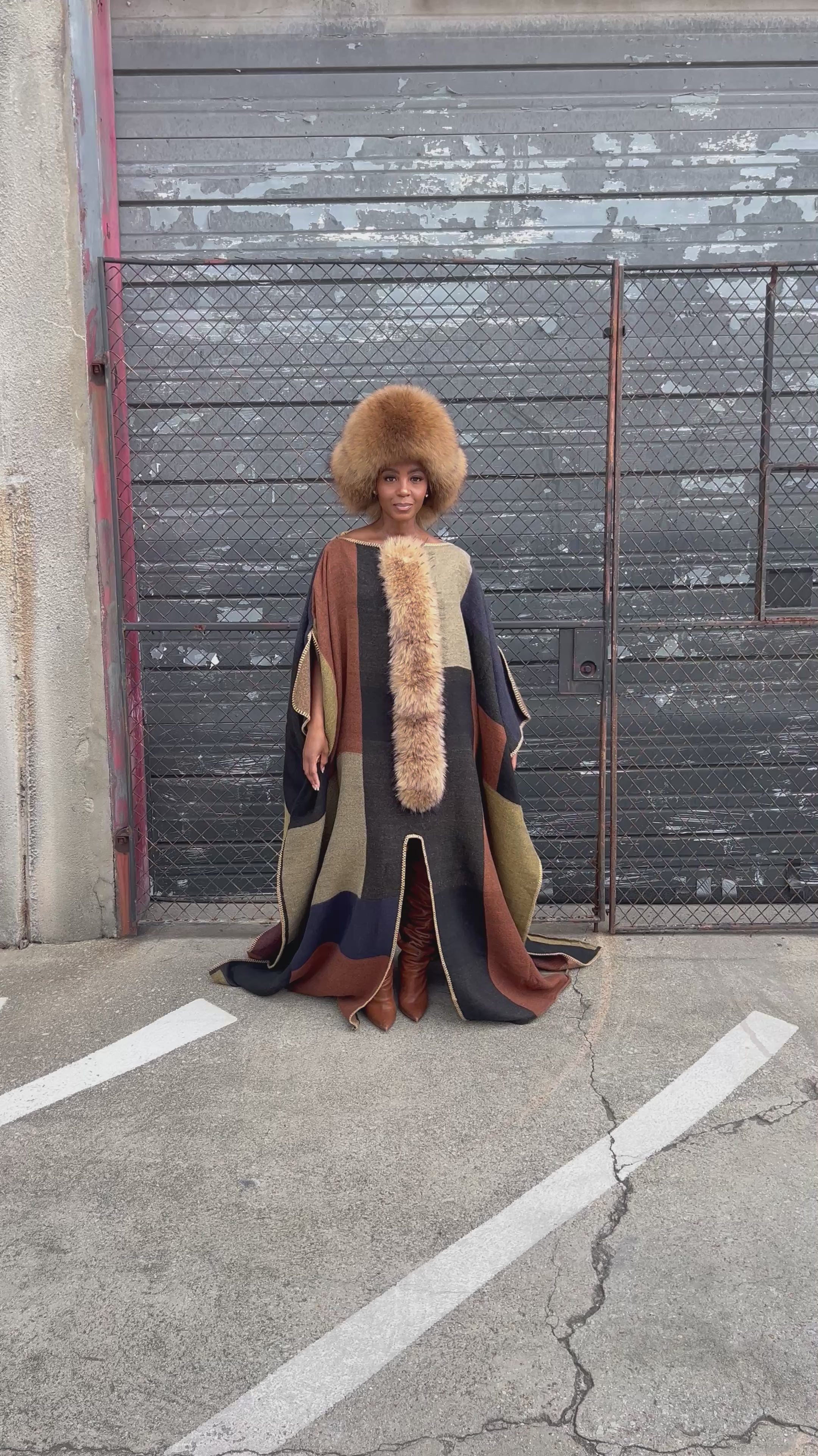 Empress Fur Kimono/Poncho