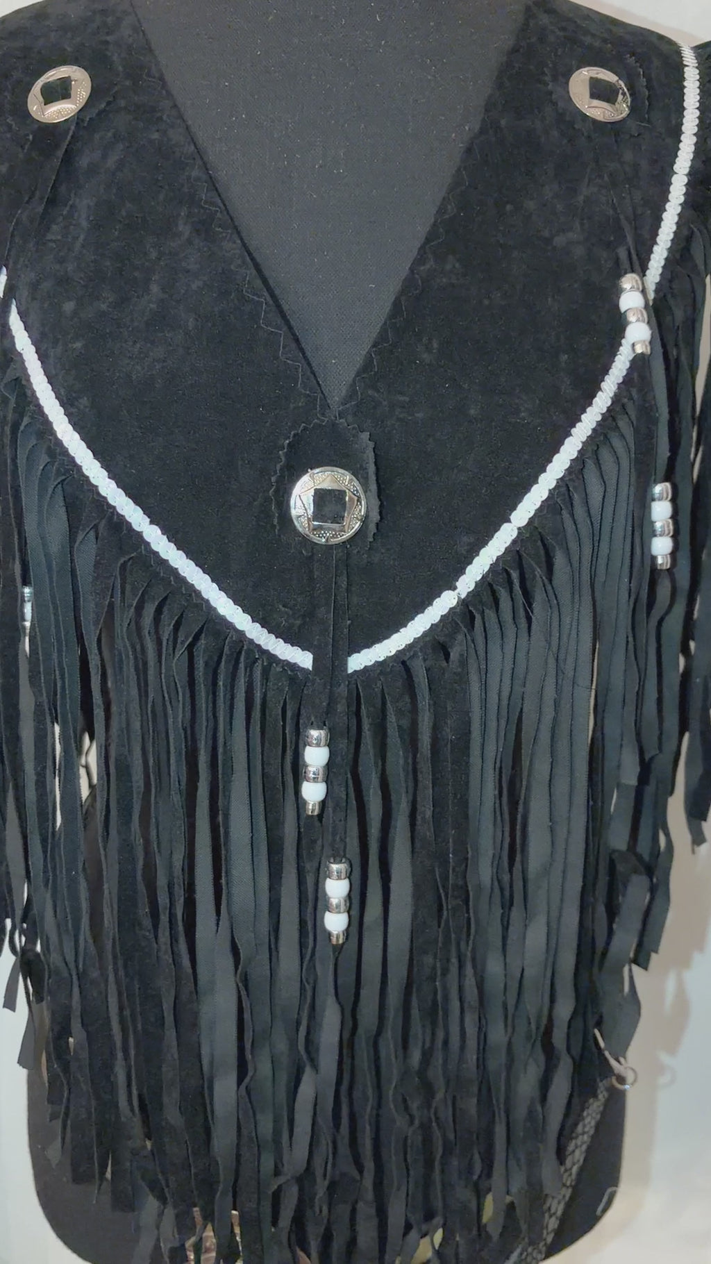 Velvet Sequin Poncho