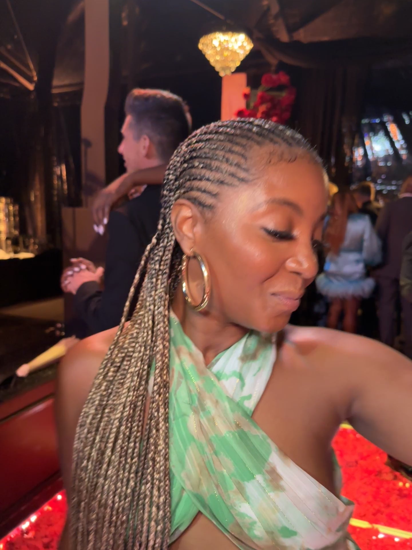 Criss Cross Maxi Dress w/ Split