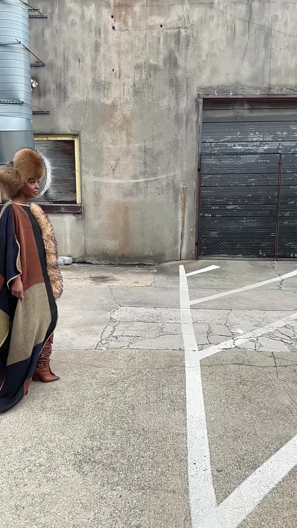 Empress Fur Kimono/Poncho